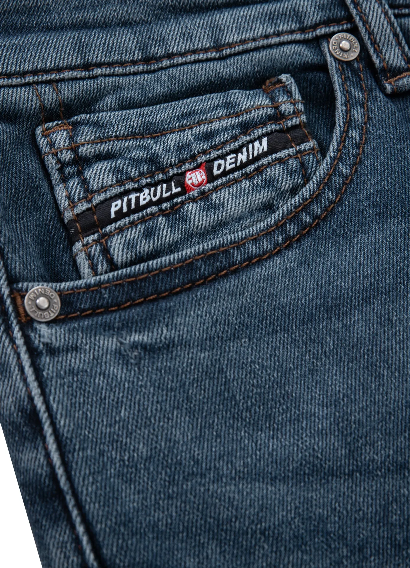 HIGHLANDER Long Medium Wash Jeans