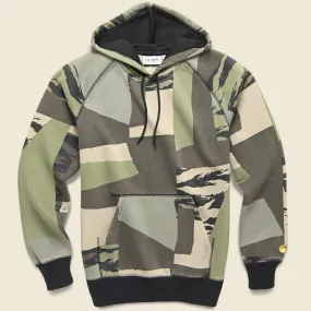 Hooded Chase Sweatshirt - Camo/Gold