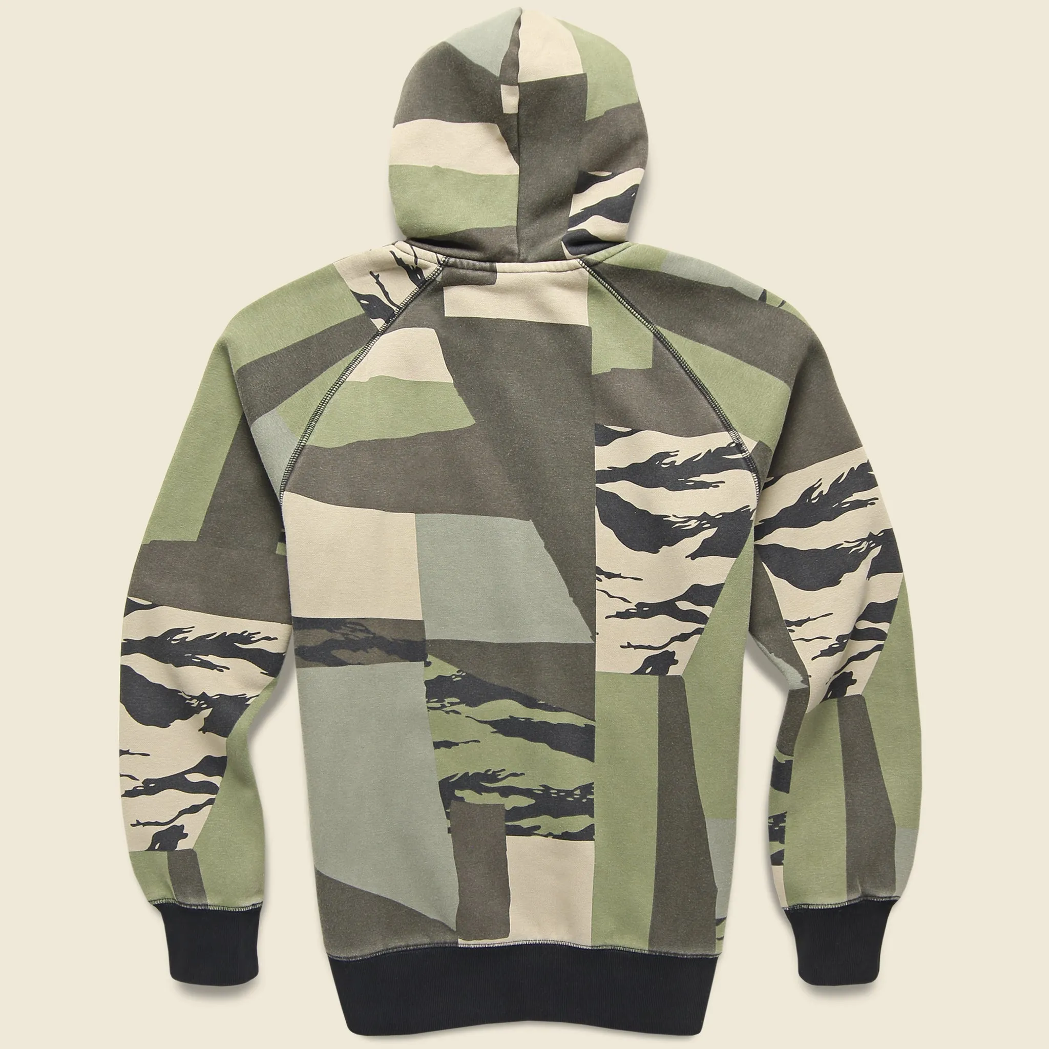 Hooded Chase Sweatshirt - Camo/Gold