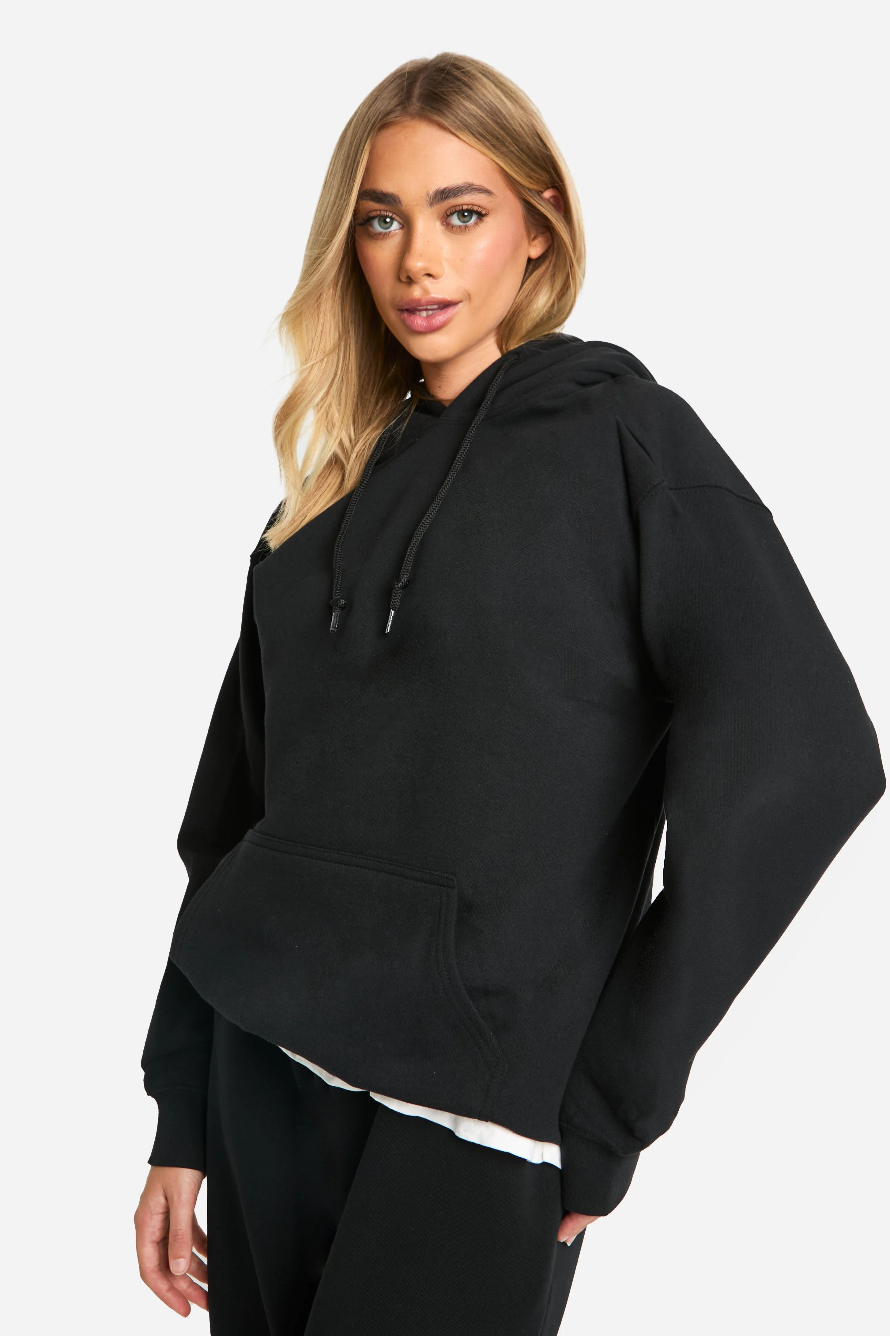 Hoodies & Sweatshirts | Dsgn Studio Heart Printed Oversized Hoodie | boohoo