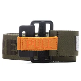 HP Tape Belt Classic Buckle - Green/Black