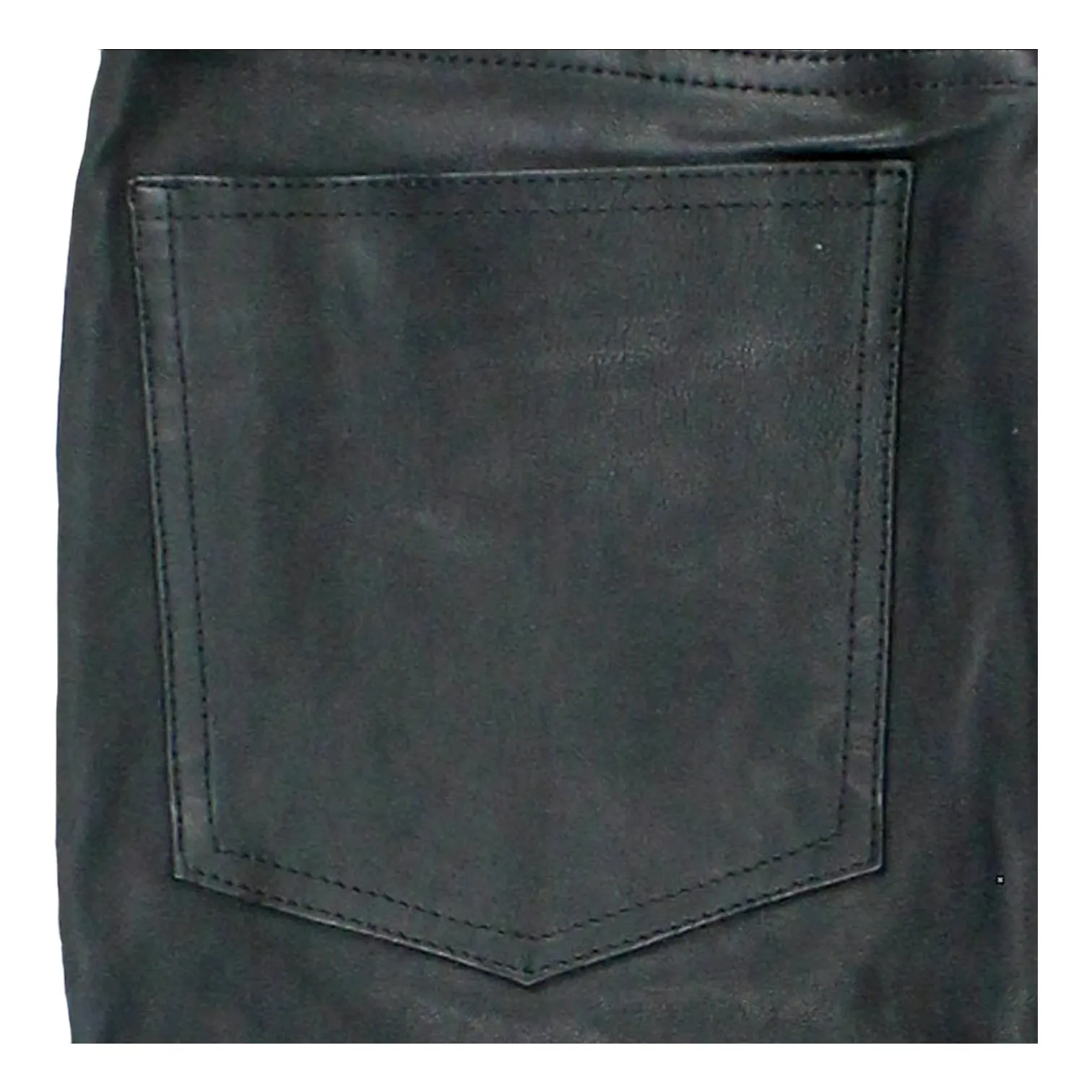 Hush Black Leather Jeans