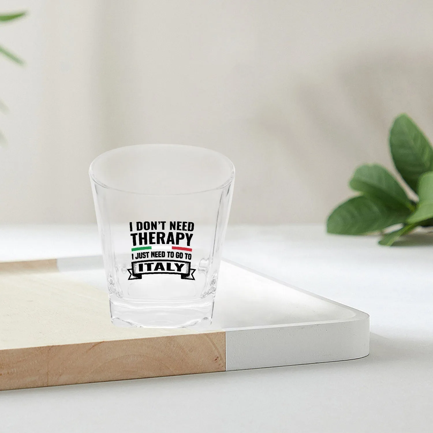 Italy Square Glasses - I don't need therapy