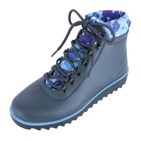 JBU by Jambu Women's Rainey-Hiker Rain Boot with Floral Detail