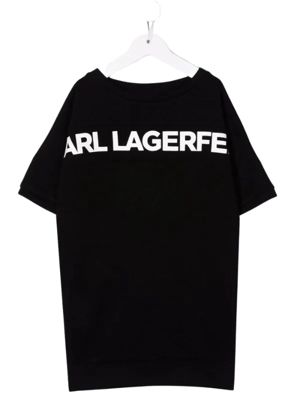 Karl Lagerfeld Dress Logo Black