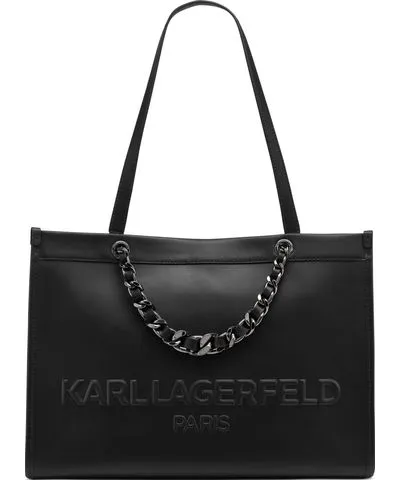 Karl Lagerfeld Paris Savoie Large Leather Tote