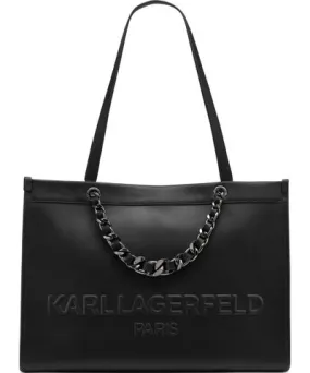 Karl Lagerfeld Paris Savoie Large Leather Tote