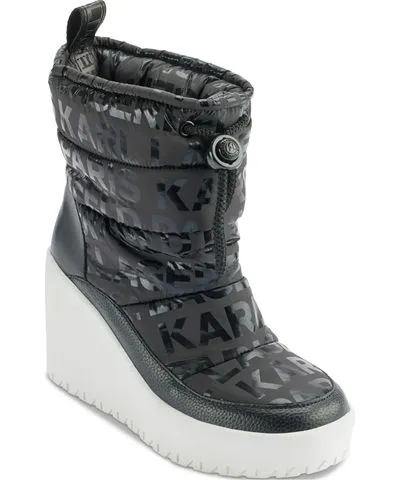 Karl Lagerfeld Paris Women's Berdina Wedge Booties