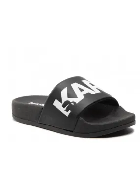 Karl Lagerfeld Slide Ks3 Logo Karl Black