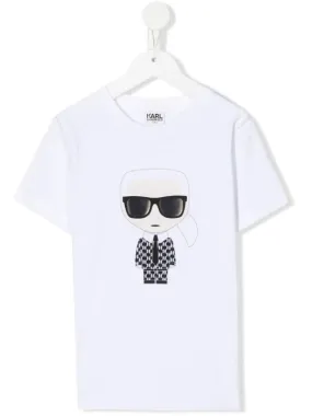 Karl Lagerfeld T-Shirt Ikonic White