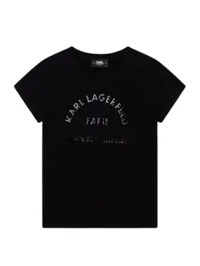 Karl Lagerfeld T-Shirt Maison Black