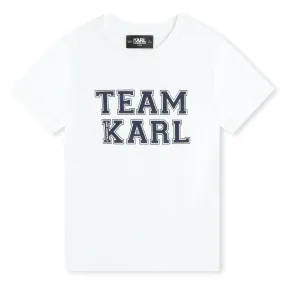 Karl Lagerfeld T-Shirt Team Karl White