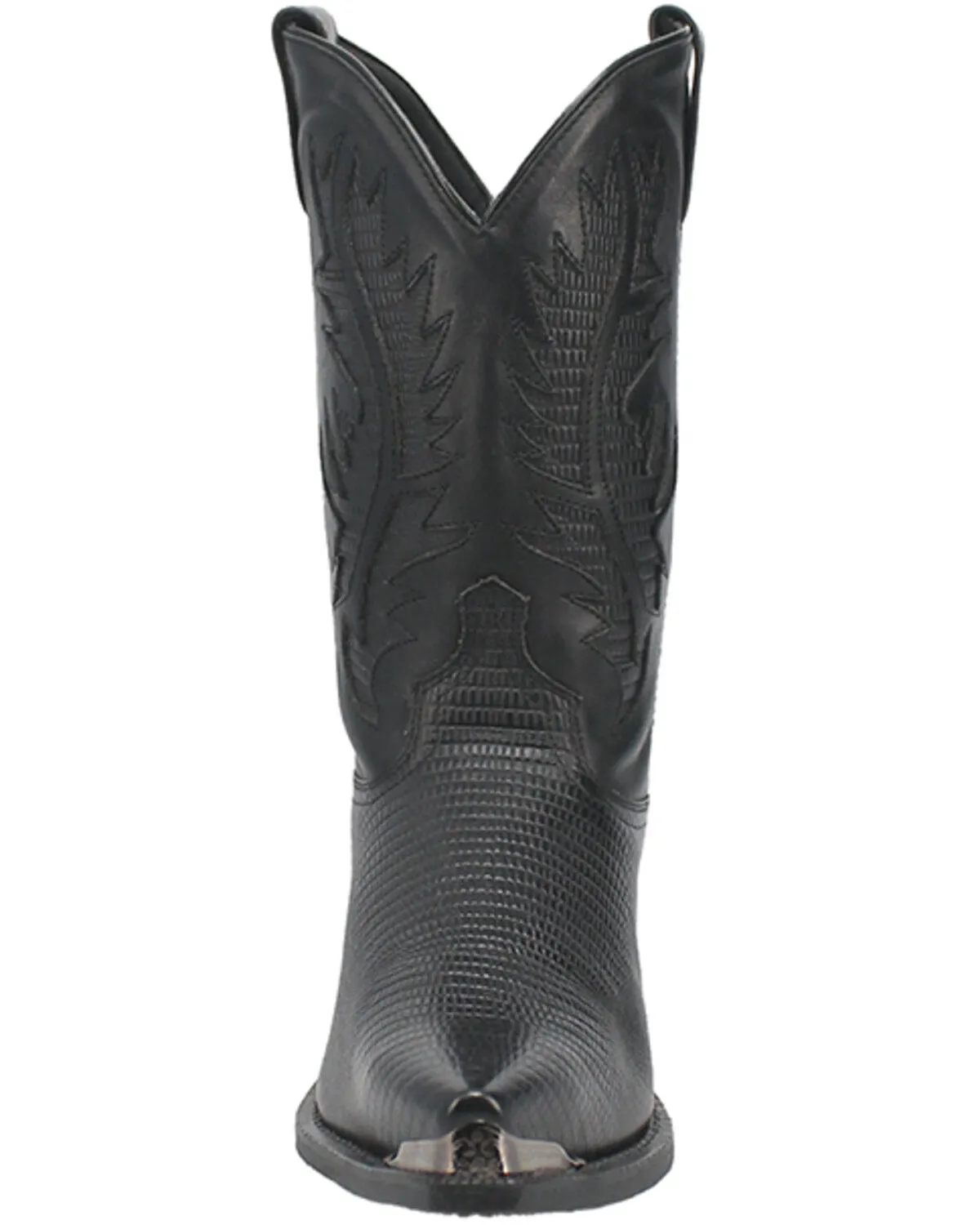 Laredo Men's Lizard Print Western Boot - Snip Toe