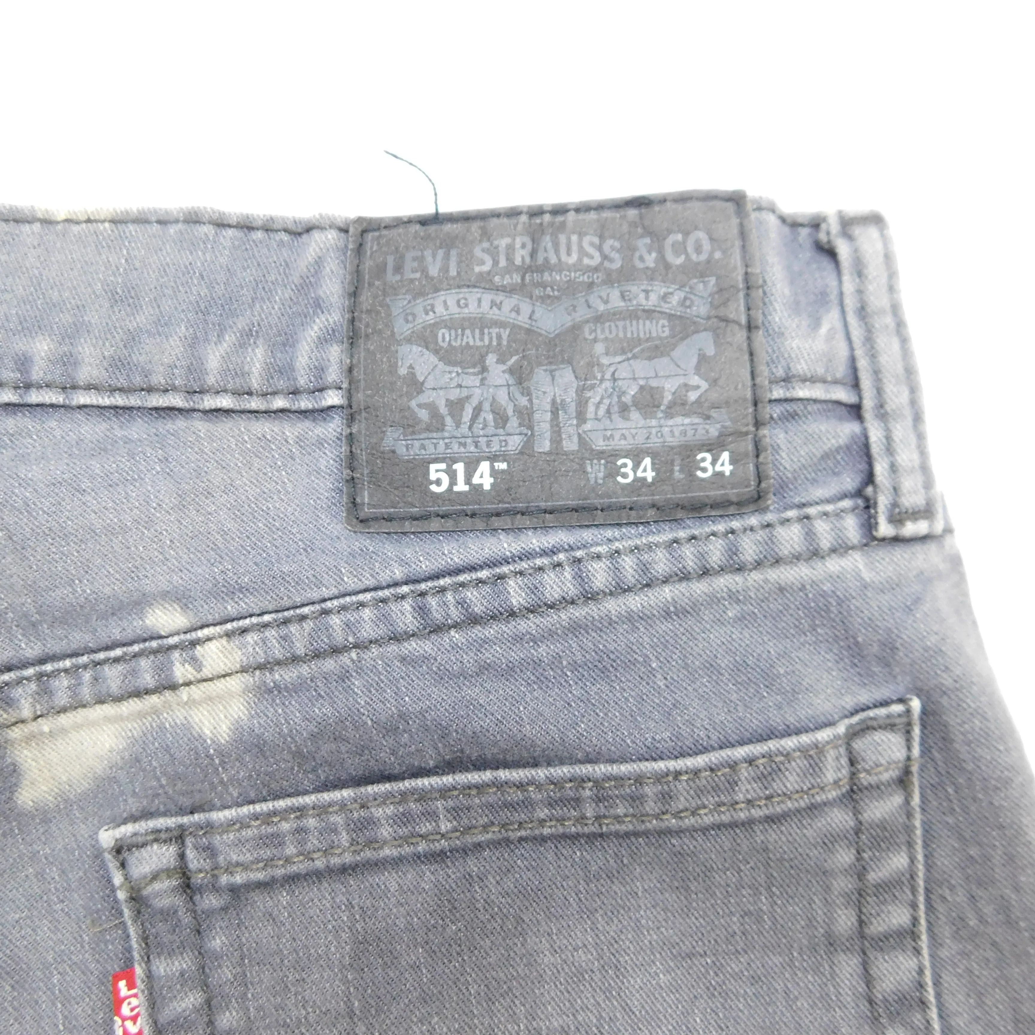 Levi's 514 Bluish-Grey Jeans