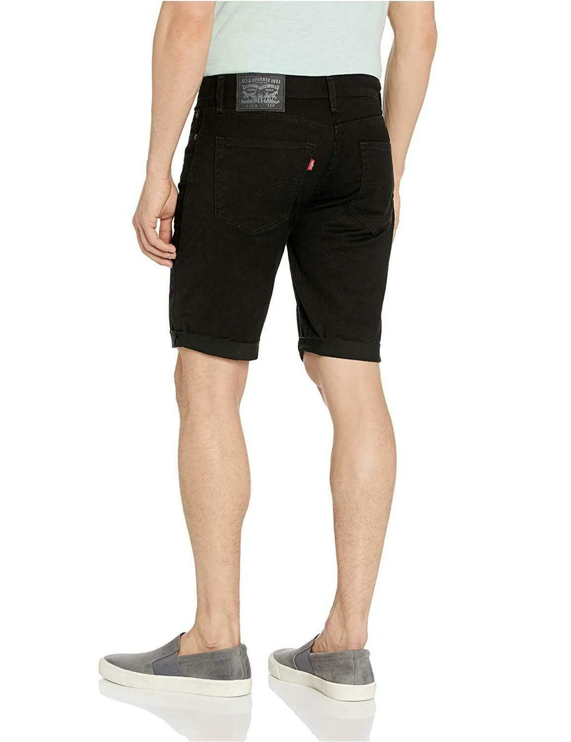 Levis Strauss & Co 511 SLIM  JEANS SHORTS Men’s - JET BLACK