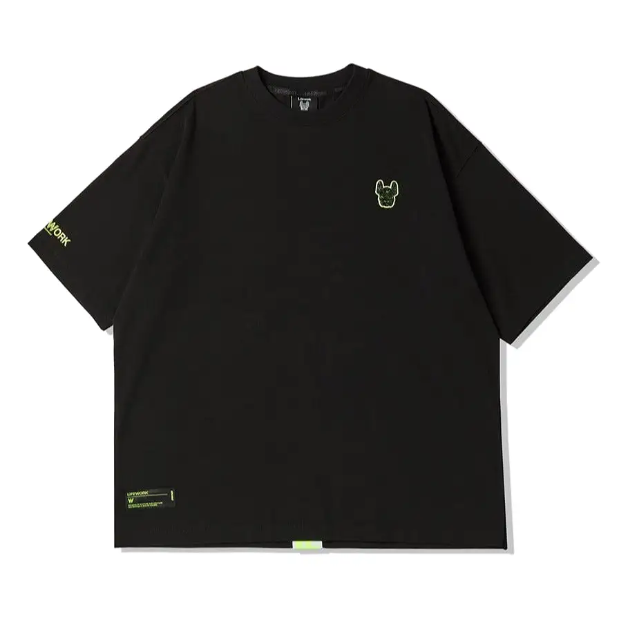 LifeWork Neon Tape Tee Black