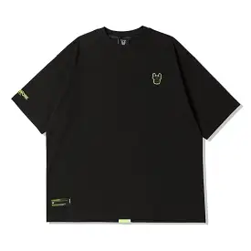 LifeWork Neon Tape Tee Black