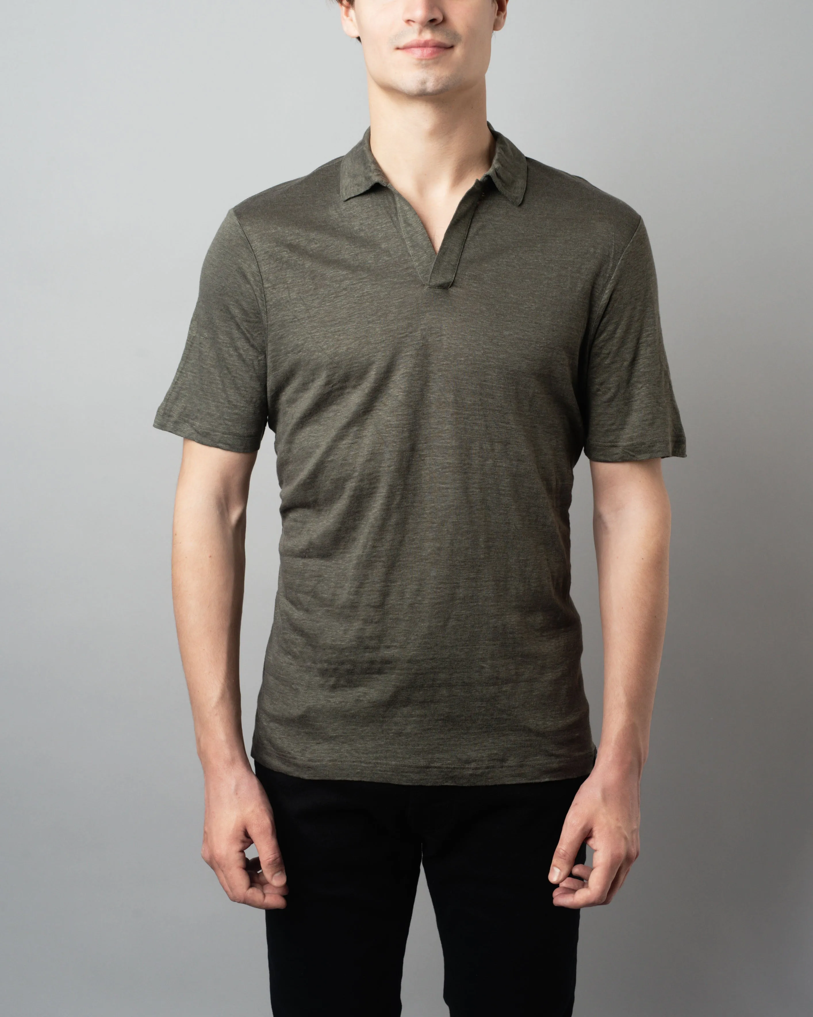 Linen Skipper Polo