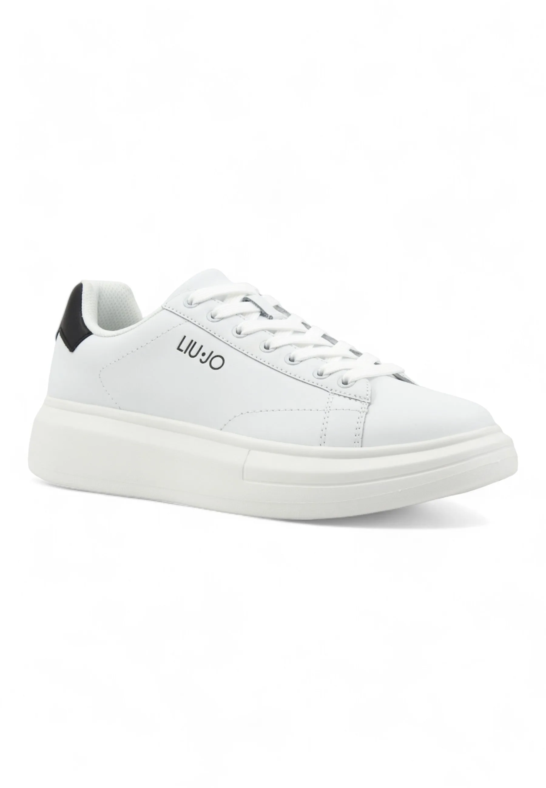 LIU JO Big 01 Sneaker Uomo White Black 7B4027PX474