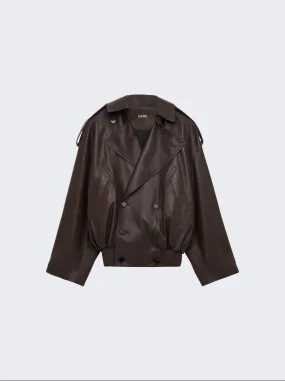 Loewe   Balloon Jacket Dark Chocolate 