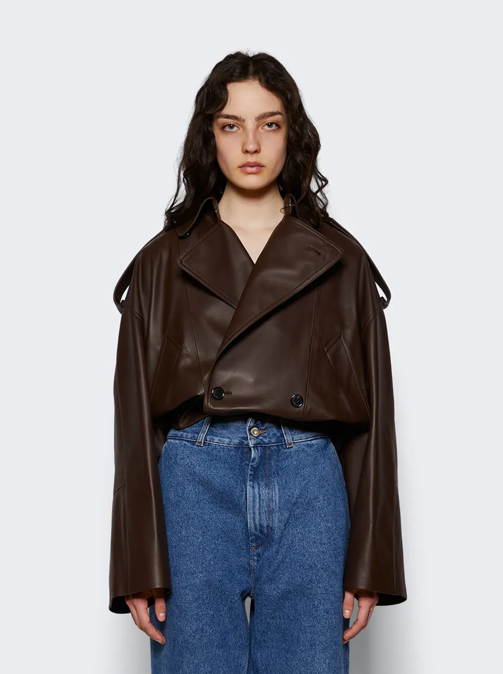 Loewe   Balloon Jacket Dark Chocolate 