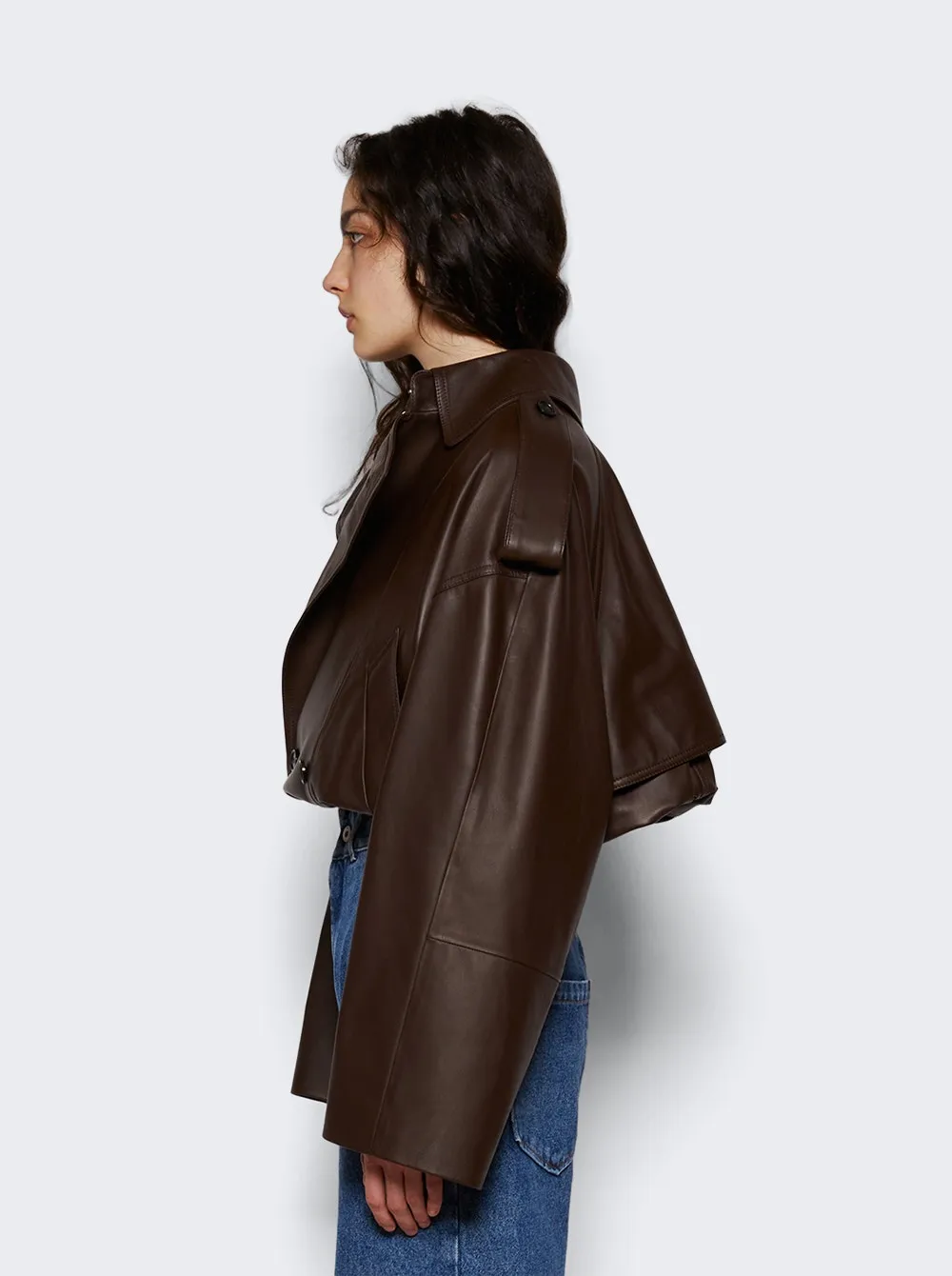 Loewe   Balloon Jacket Dark Chocolate 