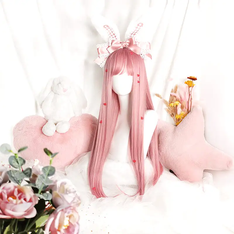 LOLITA SAKURA PINK LONG STRAIGHT WIG BY31103