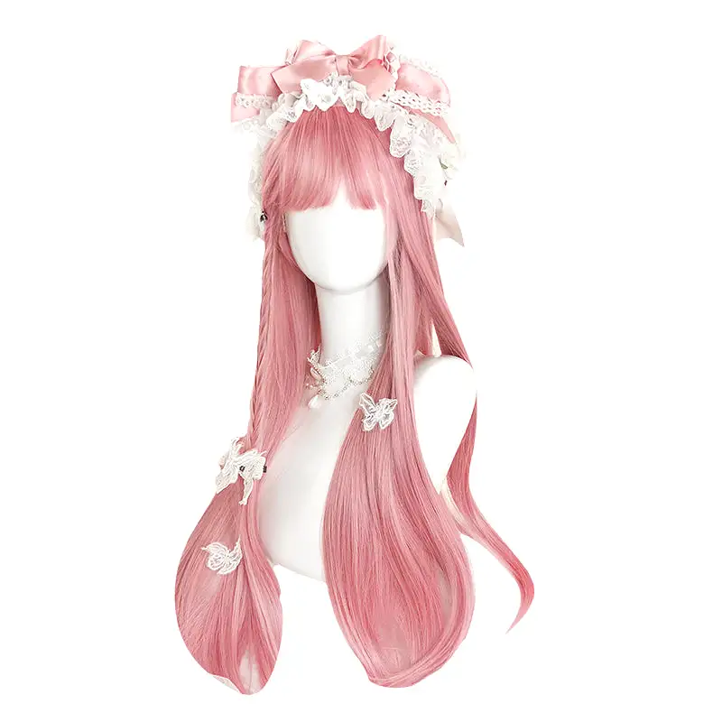 LOLITA SAKURA PINK LONG STRAIGHT WIG BY31103