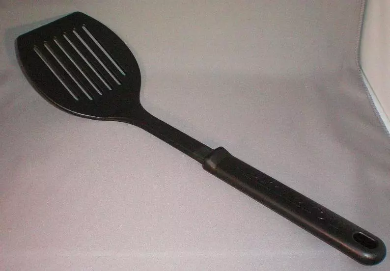 Long 14 Slotted Spatula Made in America by Patriot Plastics