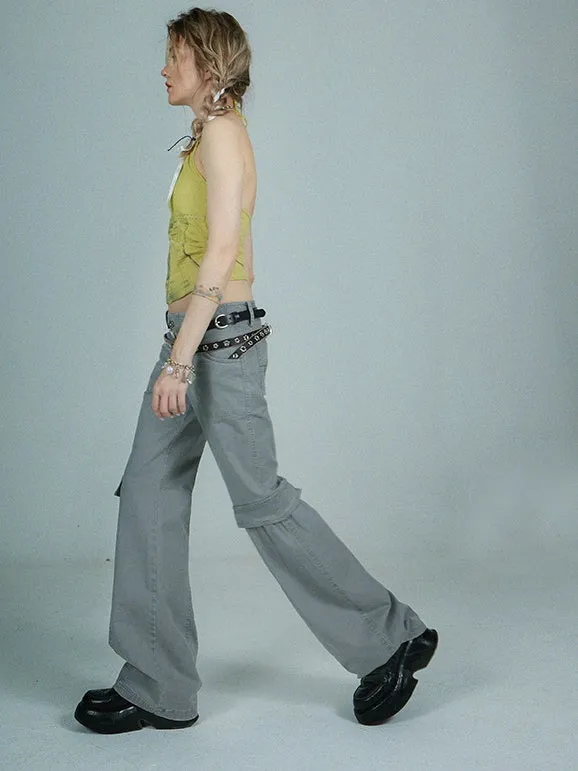 Low-waist Niche Thin Casual Trousers