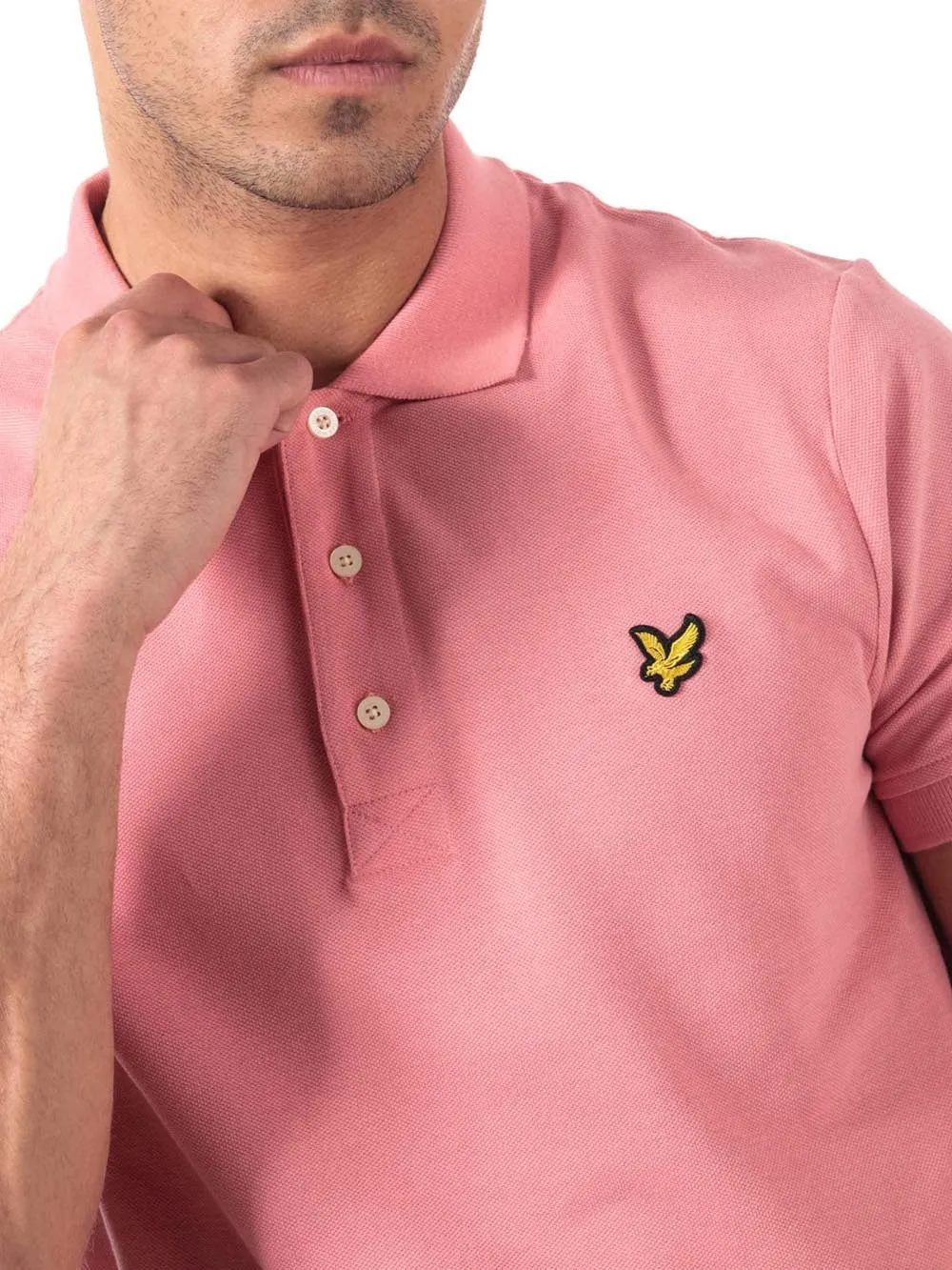 Lyle & Scott Polo Uomo Rosa