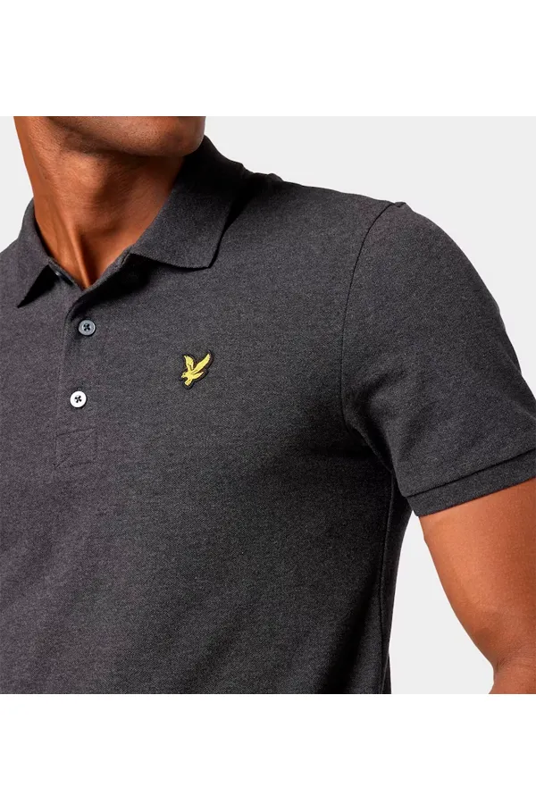 Lyle & Scott Sport Polo Shirt Washed Black