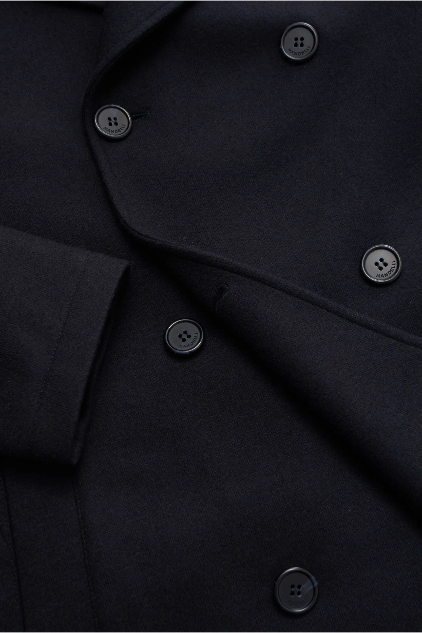 MANDELLI pea coat navy