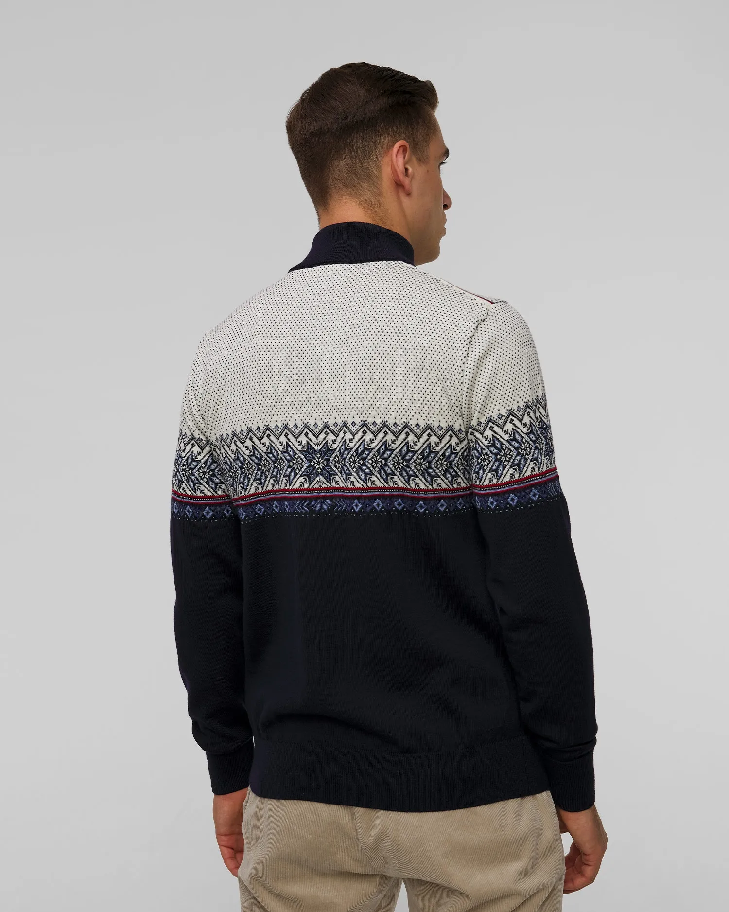 Men's woolen sweater Dale of Norway Hovden 93441-c