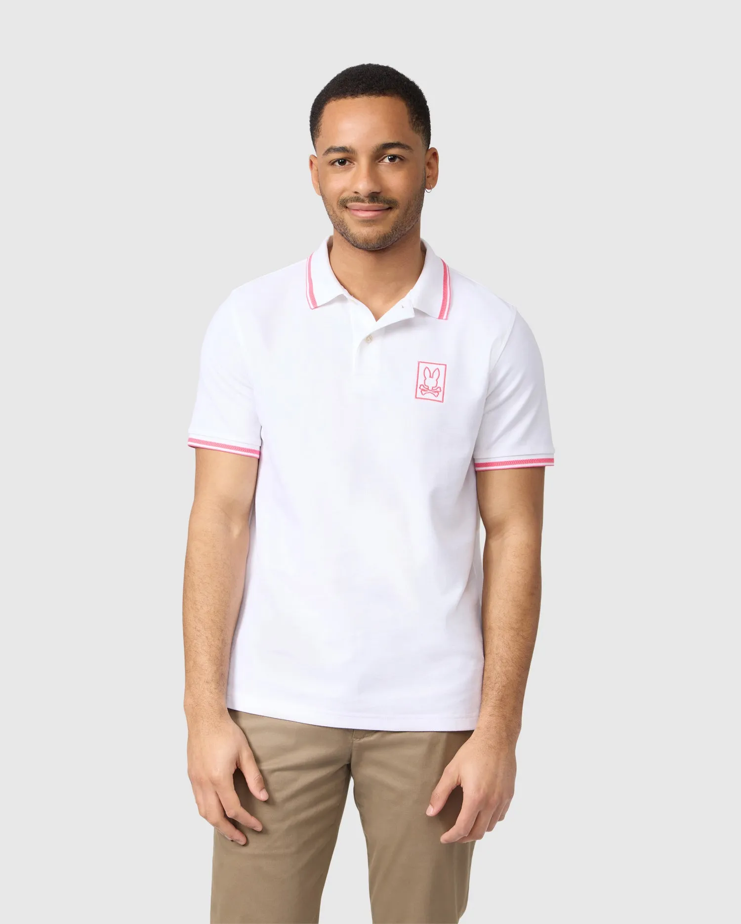 MENS ARCADIA PIQUE POLO SHIRT - B6K406B200