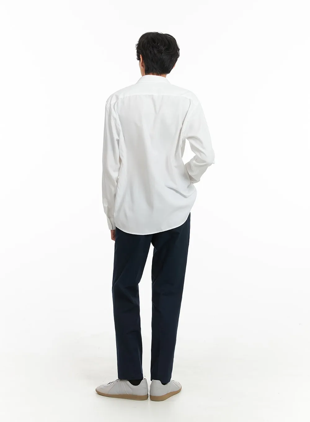 Men's Basic Linen Shirt IA401