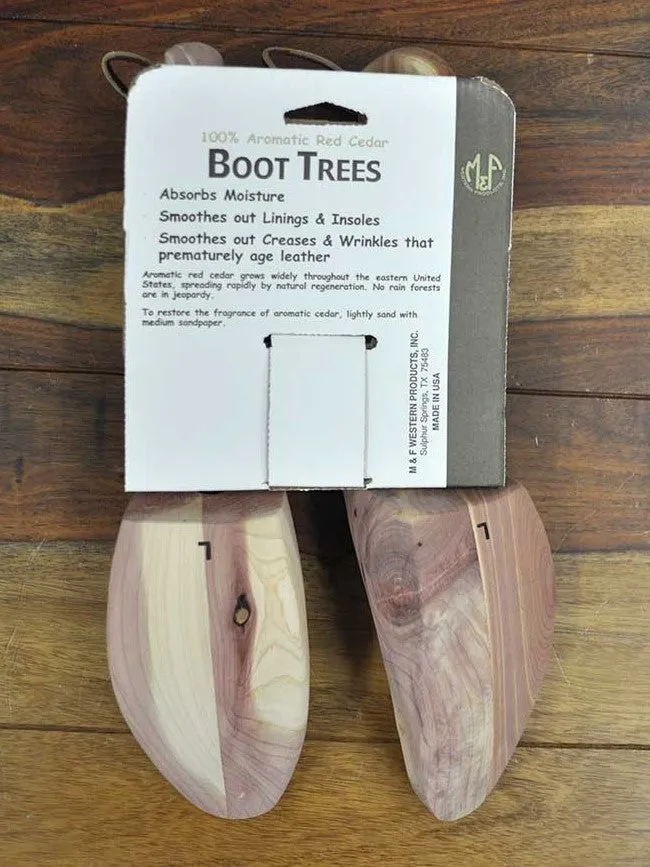 Mens Cedar Boot Trees by M&F 04048