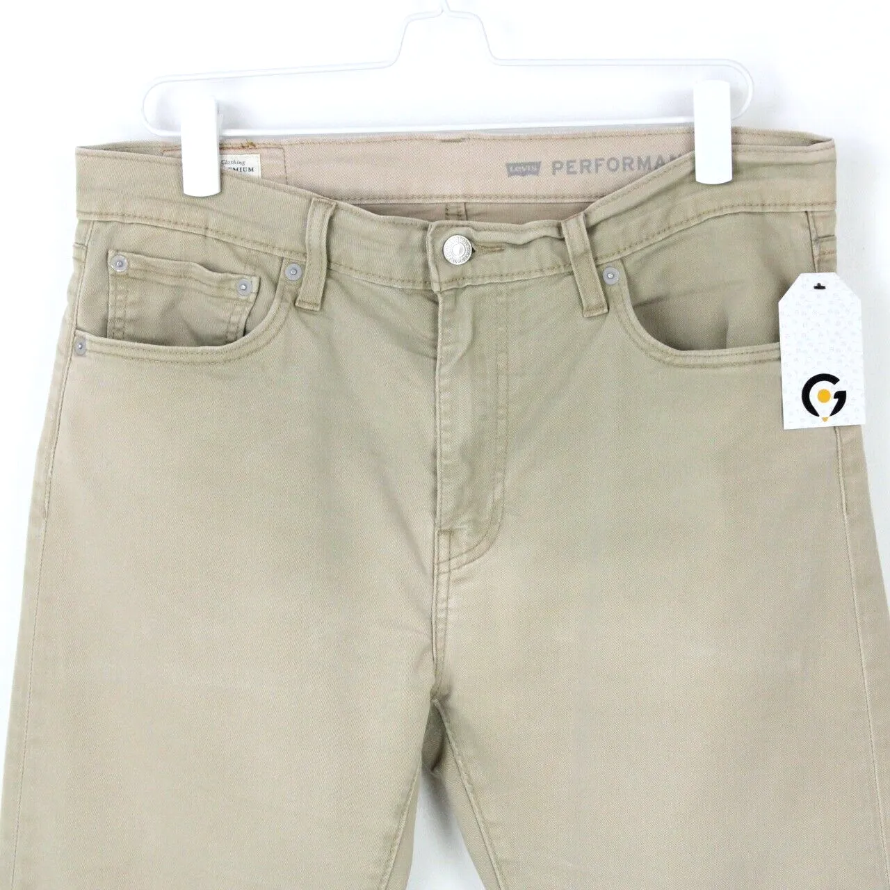 Mens LEVIS 512 Jeans Beige | W33 L30