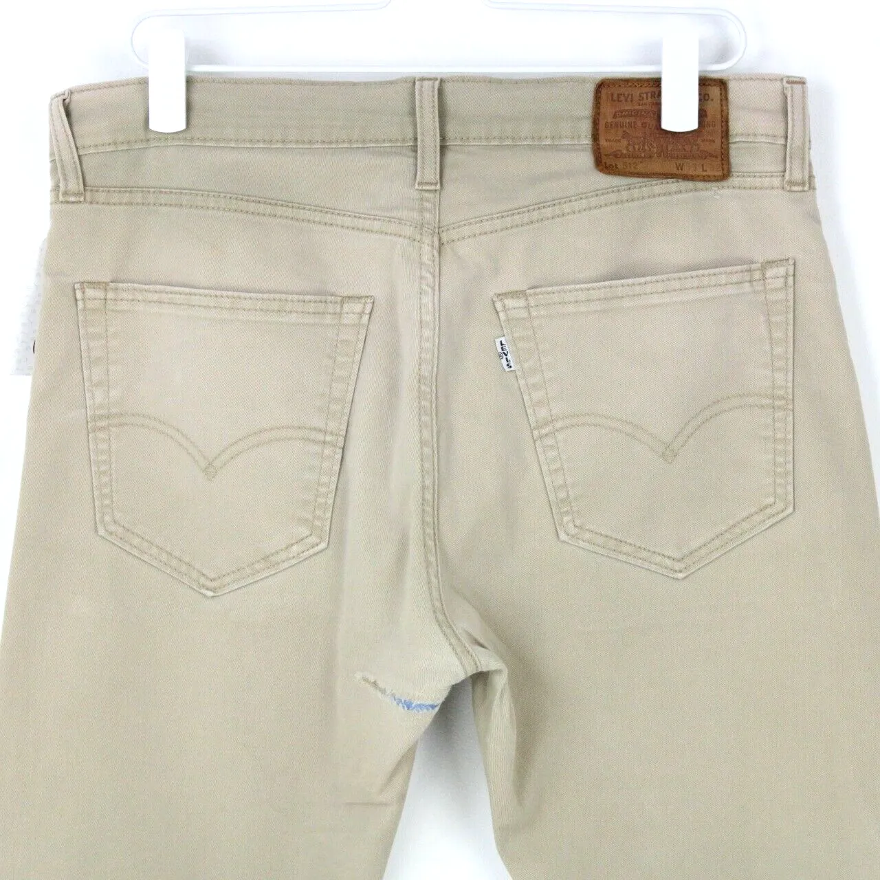 Mens LEVIS 512 Jeans Beige | W33 L30