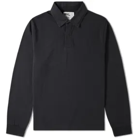 MHL. by Margaret Howell Long Sleeve Rugby ShirtMidnight