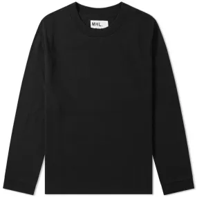 MHL. by Margaret Howell Long Sleeve Wide Crew TeeMidnight