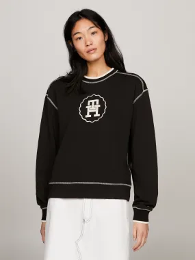 Modern Tipped Crew Neck Sweatshirt | Sweatshirts & Hoodies | Tommy Hilfiger