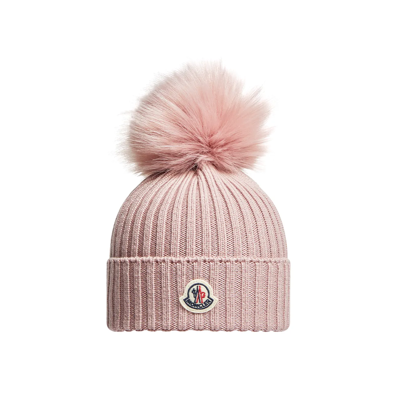 Moncler Berretto Tricot Hat 24FW Pink