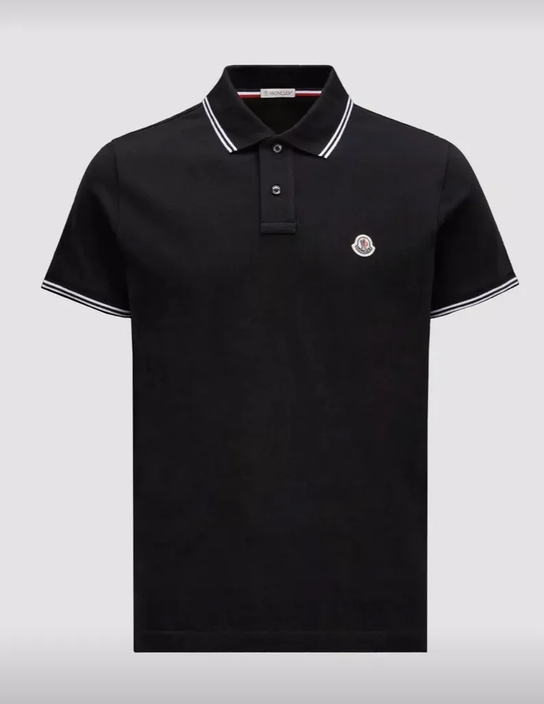 MONCLER  |Logo Patch Polo Shirt