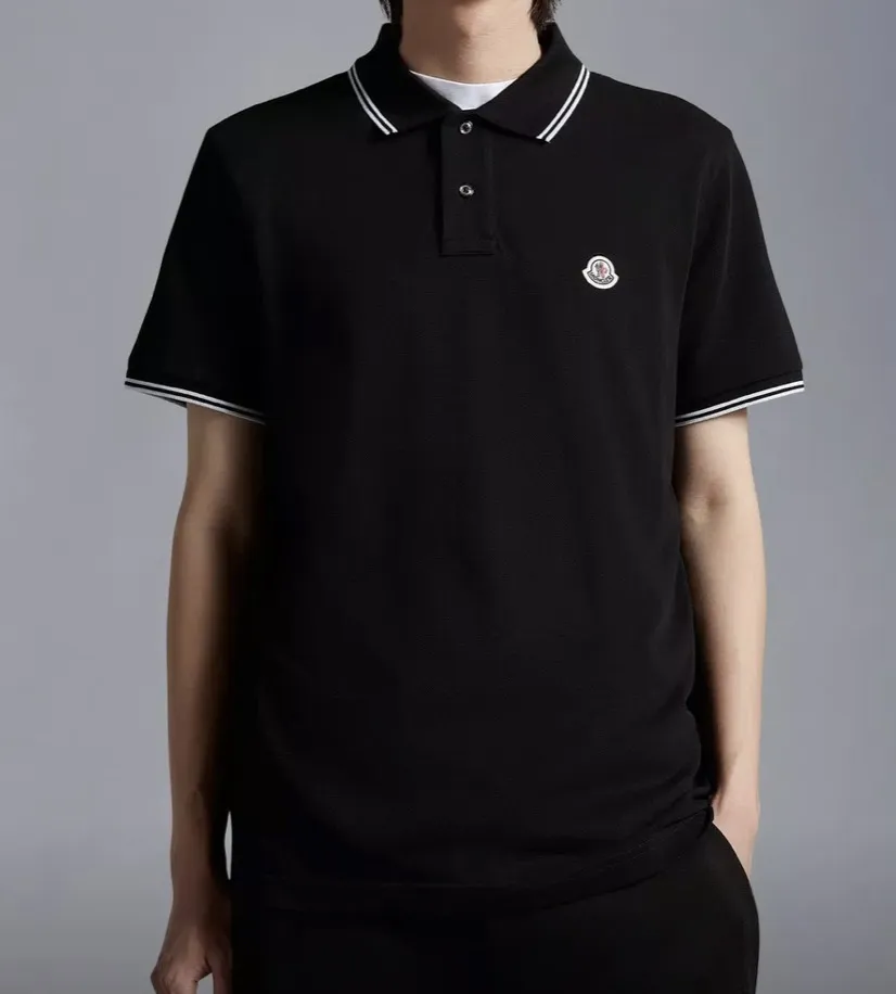 MONCLER  |Logo Patch Polo Shirt