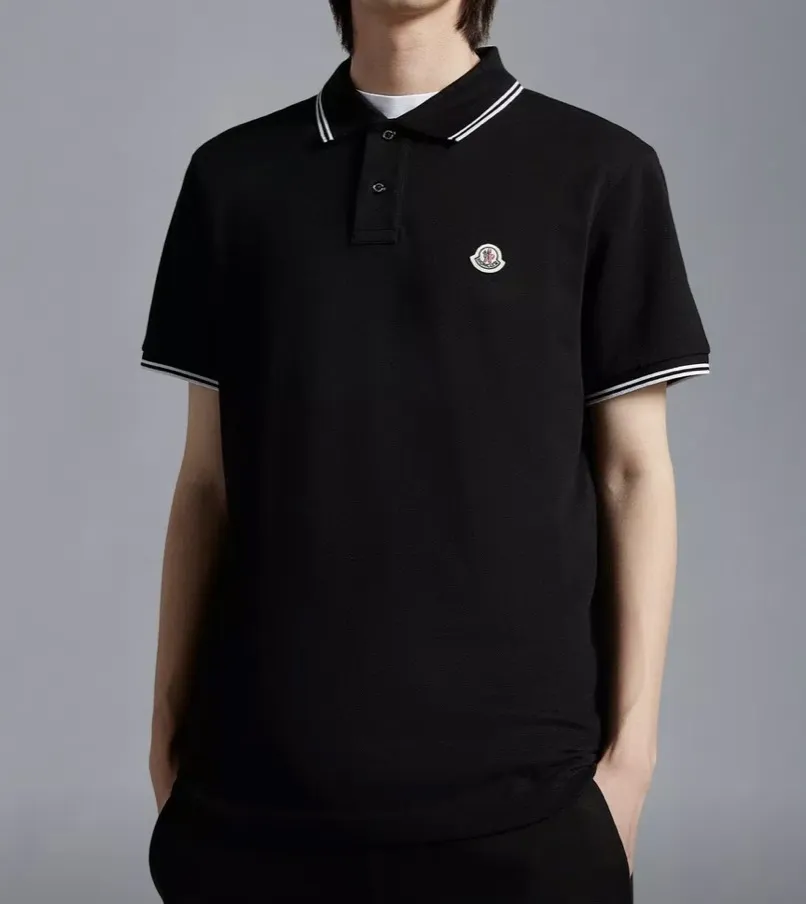 MONCLER  |Logo Patch Polo Shirt