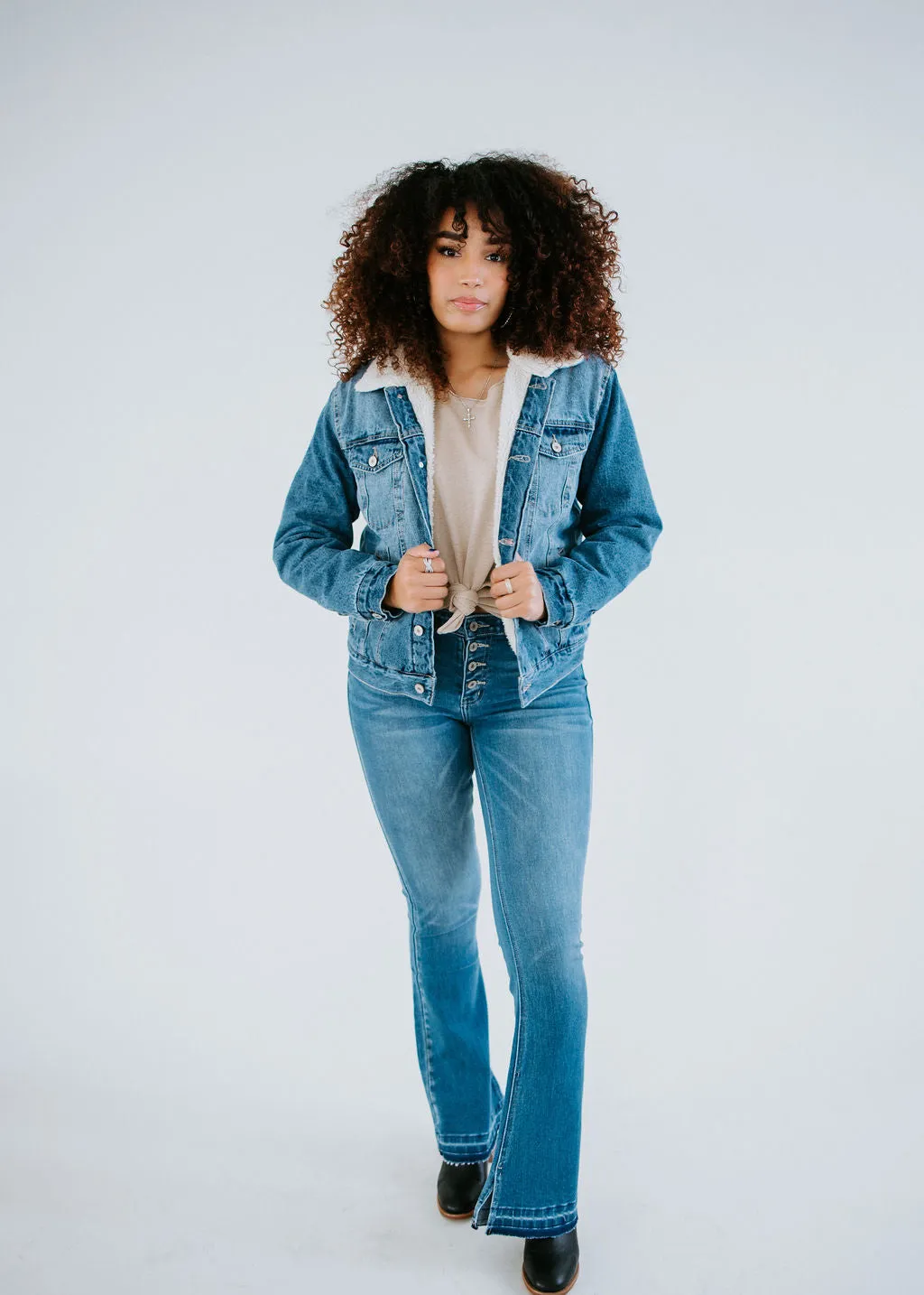 Nikita Sherpa Denim Jacket FINAL SALE