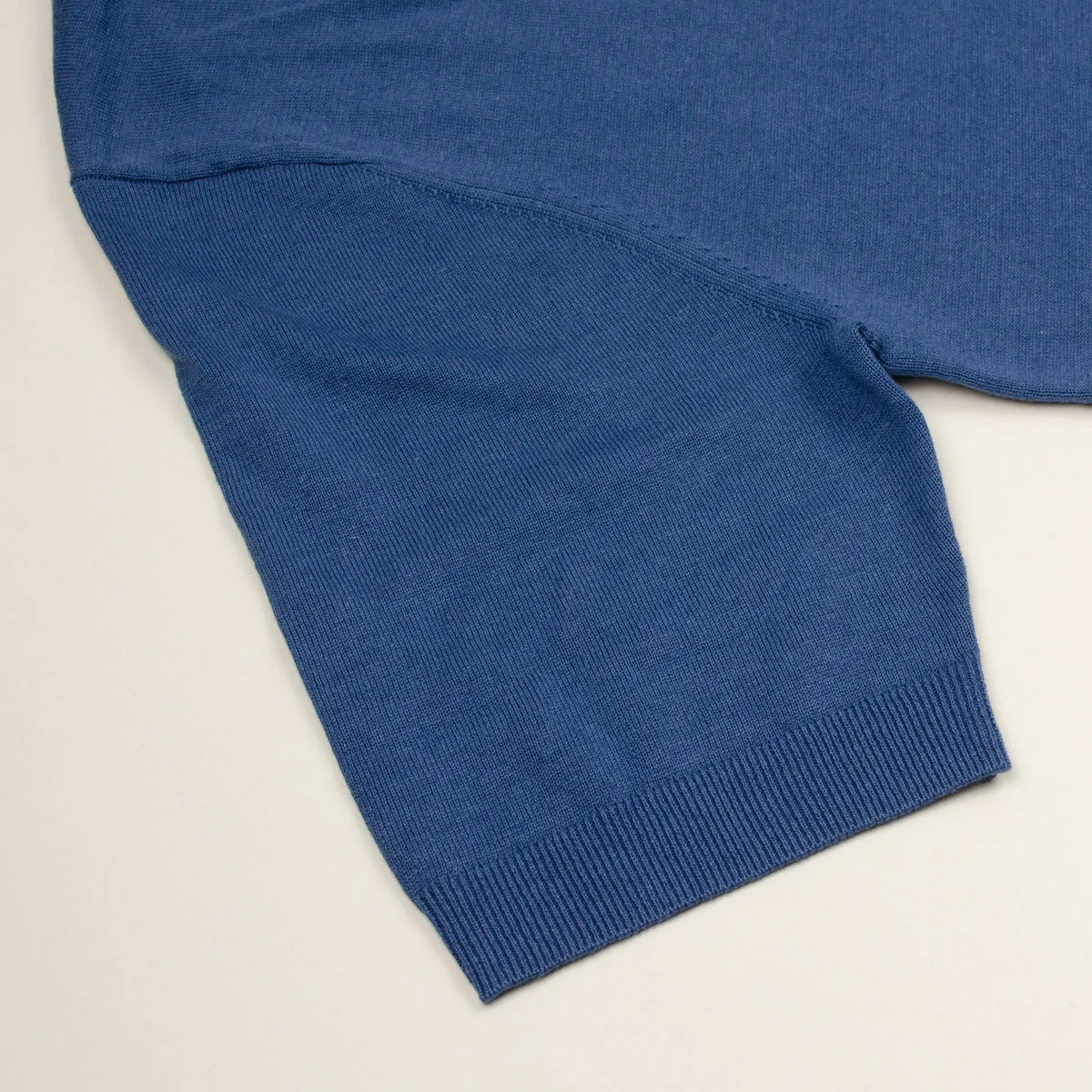 Norse Projects - Leif Cotton Linen Polo - Calcite Blue