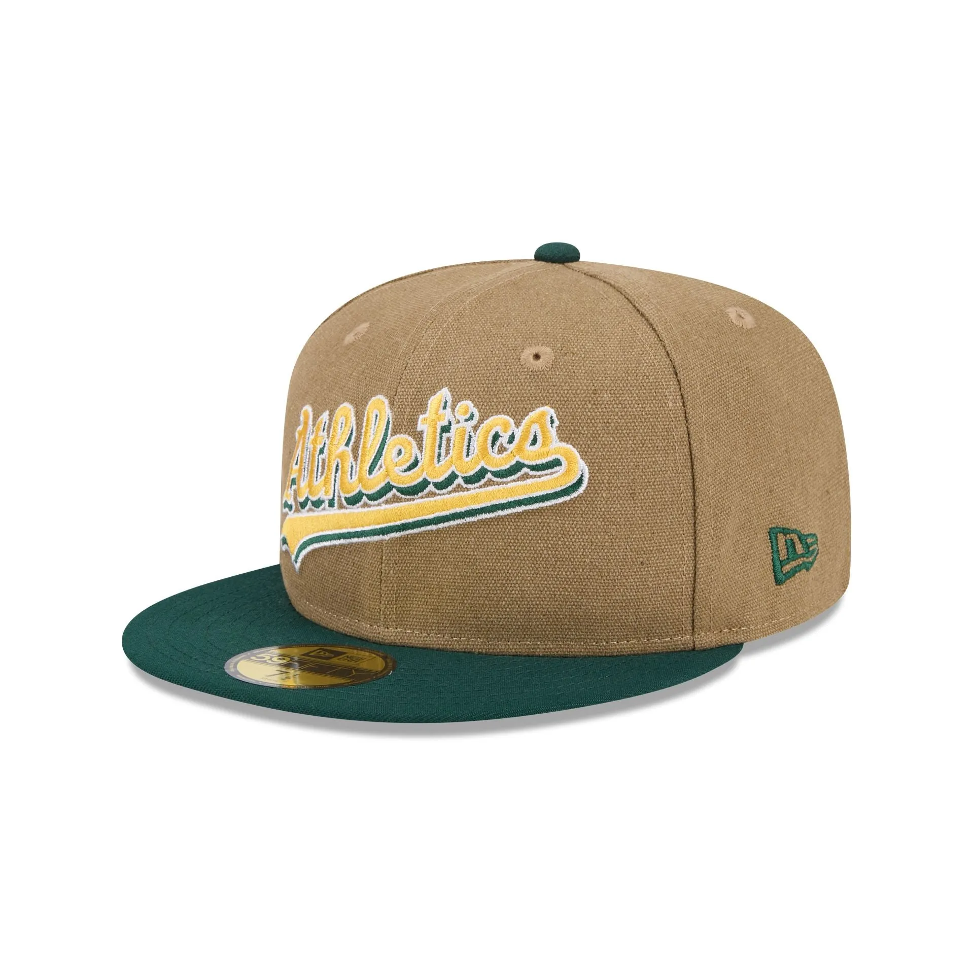 Oakland Athletics Canvas Crown 59FIFTY Fitted Hat