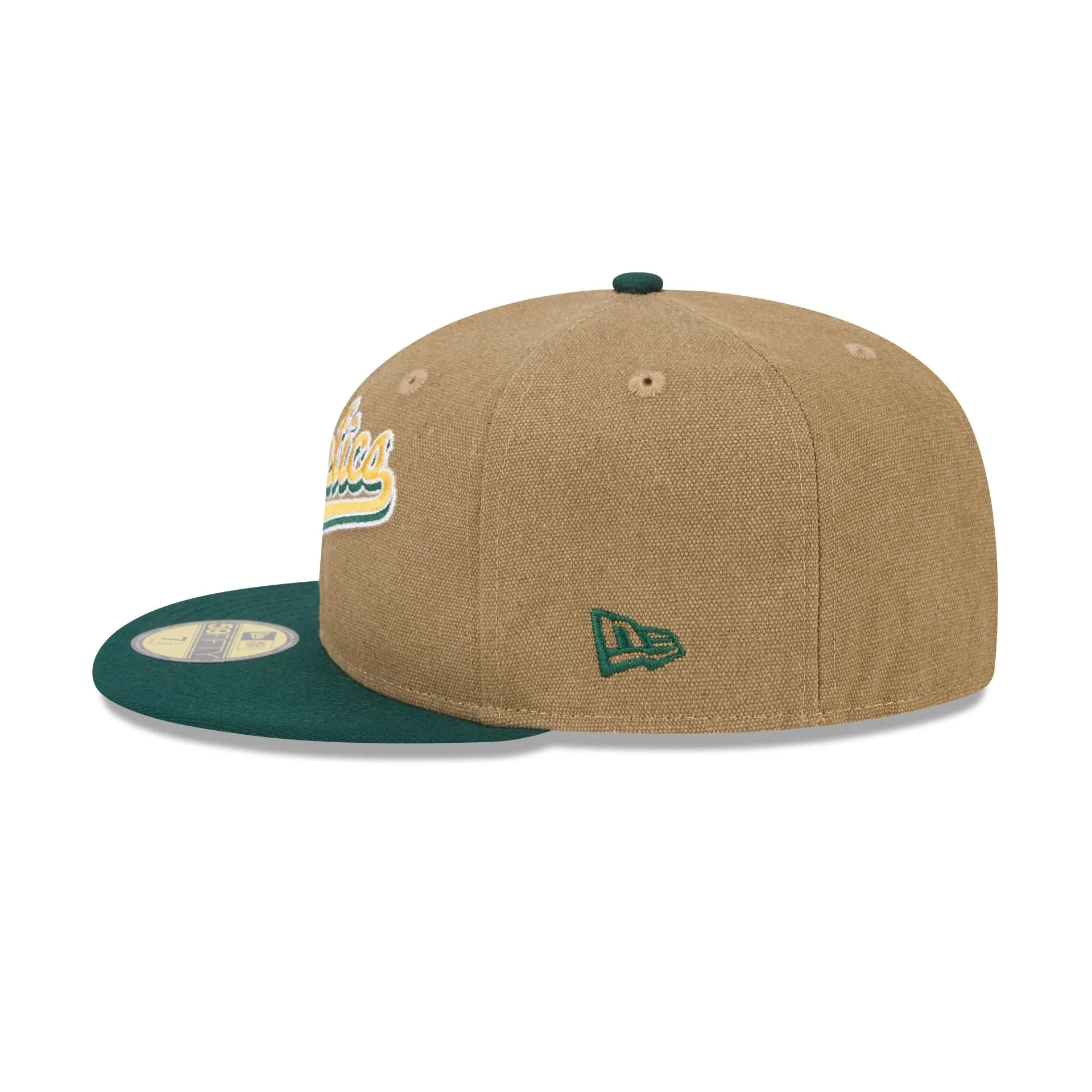 Oakland Athletics Canvas Crown 59FIFTY Fitted Hat